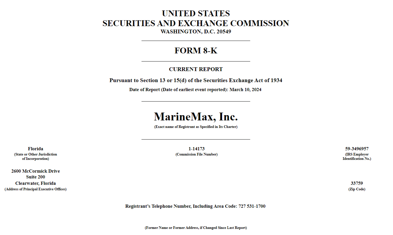 MarineMax 数据泄露