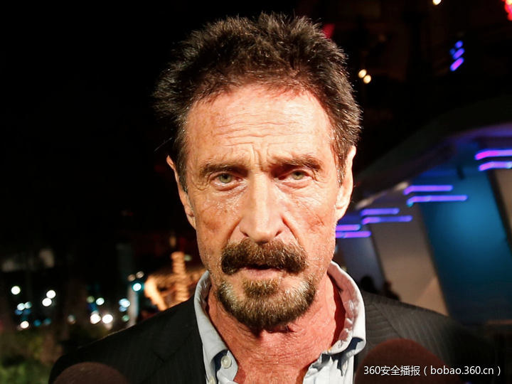 John Mcafee:请FBI不要再强迫苹果公司在其产品中放置后门