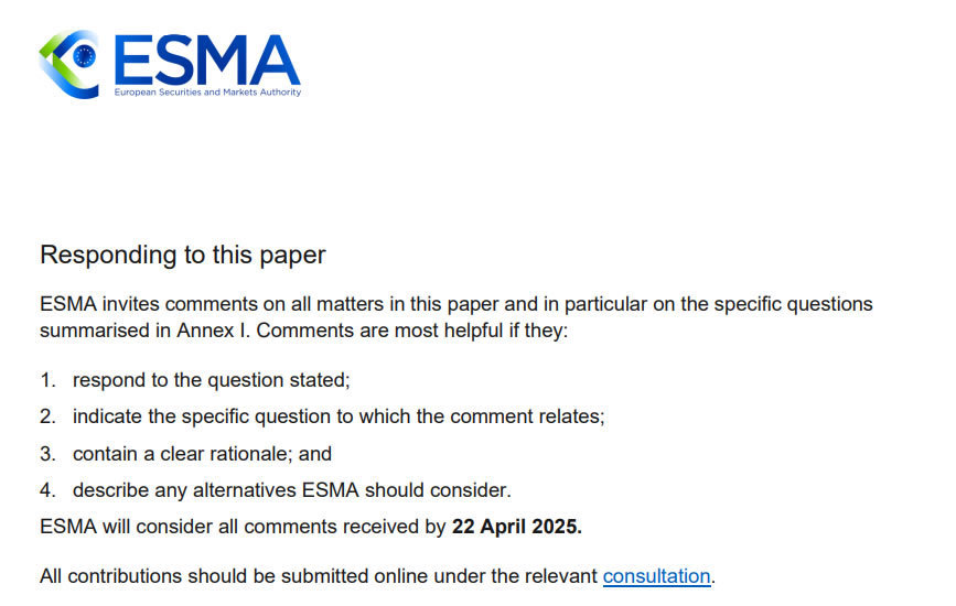 保护投资者，重塑市场信任：ESMA 就加密员工指导方针征求意见